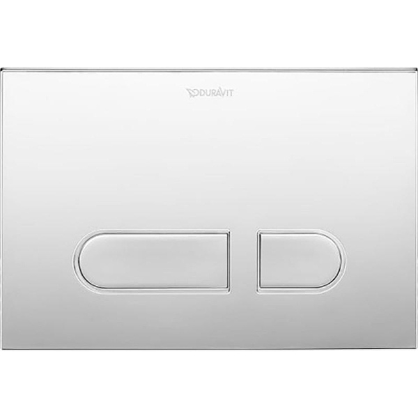 Клавиша смыва Duravit DuraSystem хром WD5001021000 (детальная фотография)