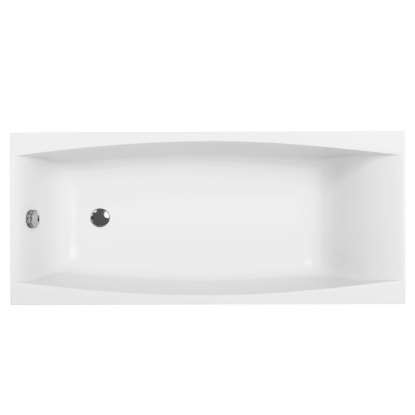 Ванна акриловая Cersanit Virgo 170x75 см прямоугольная 63353 (детальная фотография)