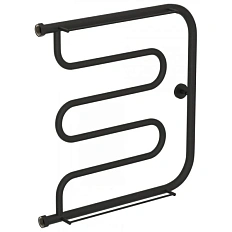 Полотенцесушитель водяной Сунержа Лира+ 60x60 см тёмный титан муар