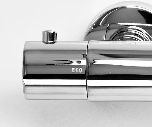 Смеситель для ванны WasserKRAFT Berkel хром 4811 Thermo (детальная фотография), современные, hi-tech