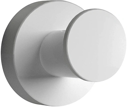 Крючок для ванной Colombo Plus белый матовый - фото 2