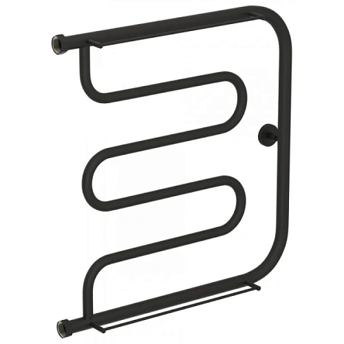 Полотенцесушитель водяной Сунержа Лира+ 60x60 см тёмный титан муар - фото 8