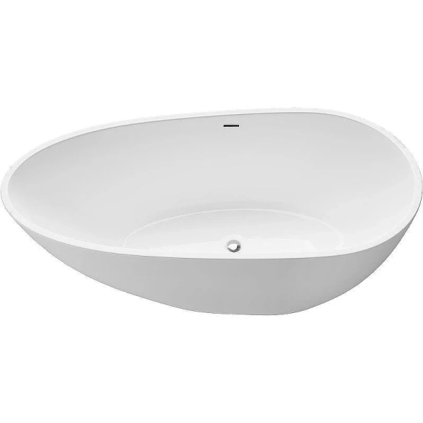 Ванна акриловая Grossman Fly 170x80 см отдельностоящая белая GR-1102 (детальная фотография), 170x80 см