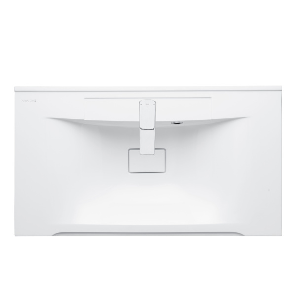 Раковина мебельная Акватон Премьер М 80 см белая 1A70493KPR010 (детальная фотография), в наличии