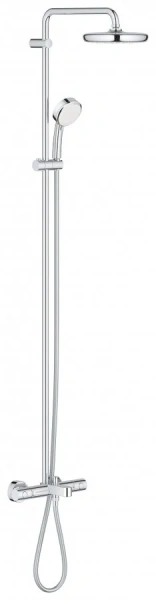 Душевая стойка Grohe Tempesta Cosmopolitan с термостатом 26223001 (детальная фотография)