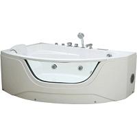 Ванна акриловая Black&White Galaxy 160x100 см левосторонняя