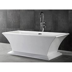 Акриловая ванна Abber 170х80 см отдельностоящая