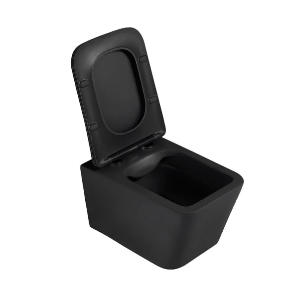 Унитаз с инсталляцией Abber Rechteck кнопка черная матовая AC1201MB-AC0105-AC0120MB (детальная фотография), в наличии index_2