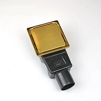 Душевой трап RGW Drain Leo-02-10Gb см золото
