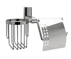 Бумагодержатель с держателем освежителя воздуха WasserKRAFT Leine K-5059 настенный