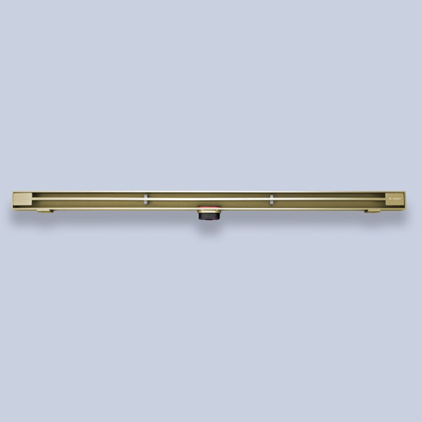 Душевой лоток ALTROBAGNO Trave 071221 80 см золото матовое ALTROBAGNOTrave071221BG (детальная фотография), душевой лоток