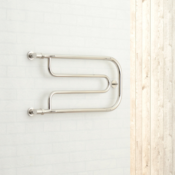 Полотенцесушитель водяной Сунержа Гусли+ 65х32 см без покрытия 00-4009-3265 (детальная фотография), хром