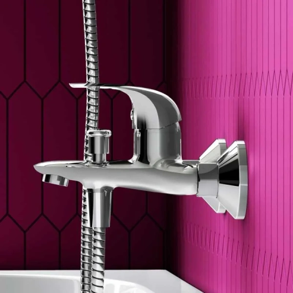 Смеситель для ванны Dorff Stark однорычажный D1101000 (детальная фотография), недорогие