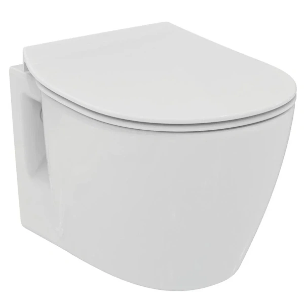 Унитаз подвесной Ideal Standard Connect Space укороченный E804601 (детальная фотография)