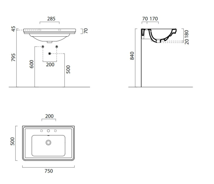 Схема (детальная фотография), белые