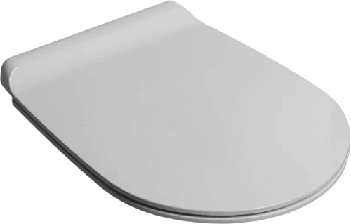 Крышка-сидение с микролифтом Simas Bormio белая - фото 2