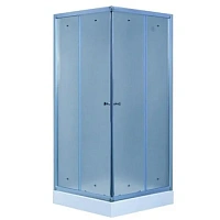 Душевой уголок Timo Viva Lux TL-9002 Fabric 90х90х200 см