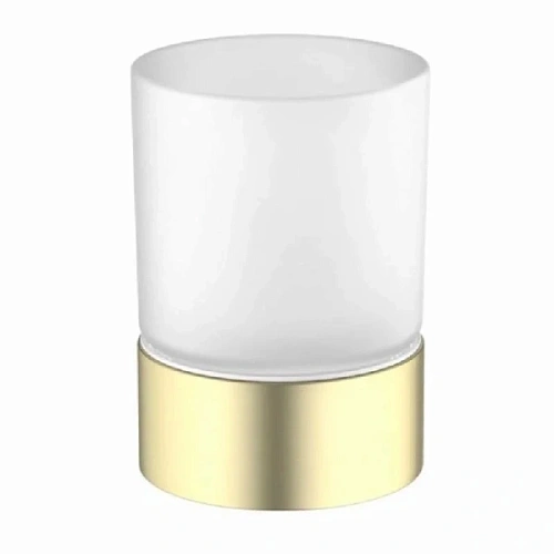 Стакан для ванной Timo Saona золото матовое - фото 3