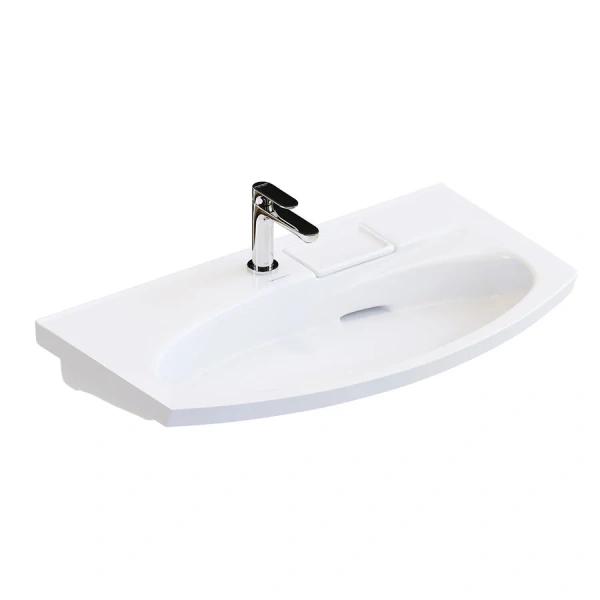 Раковина мебельная Kerama Marazzi Riva 80 см белая RV.wb.80 (детальная фотография) index_3