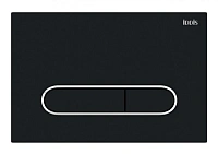 Клавиша смыва IDDIS Unifix матовый черный