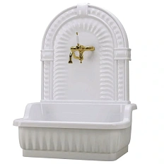 Раковина напольная Migliore Olivia белая