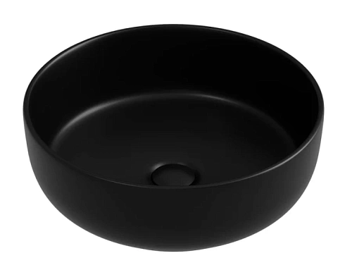 Раковина Ceramica Nova Taycan 37 см черная матовая - фото 2