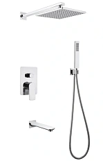 Душевой комплект Abber Weiss Insel AF8017 скрытого монтажа