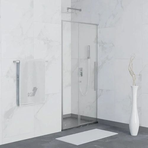 Душевая дверь в нишу RGW Stilvoll SV-12 150 см профиль хром - фото 1