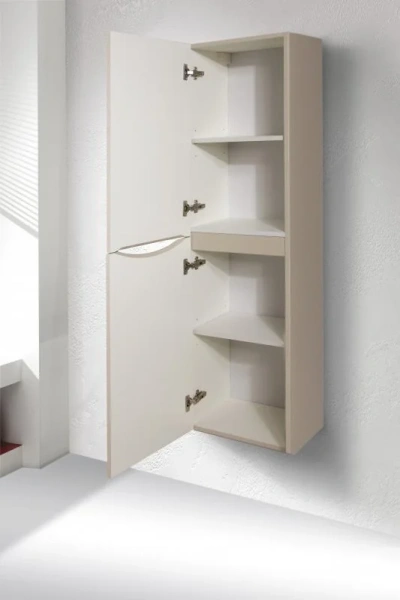 Шкаф-пенал подвесной Belbagno Fly-Marino 40 см rovere moro левосторонний FLY-MARINO-1500-2A-SC-RW-P-L (детальная фотография), 40 см