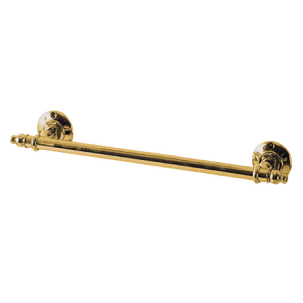 Полотенцедержатель для ванной, фурнитура золото, Simas Victoria 260215 ORO (детальная фотография)