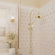 Душевая стойка Boheme Imperiale с верхним душем 402 (детальная фотография), золото