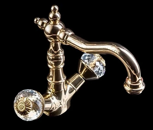 Смеситель для раковины Boheme Flora высокий - фото 3