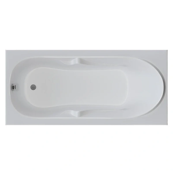 Ванна акриловая 1MarKa Vita 01вит1670кс2+, 160 x 70 см, цвет белый (детальная фотография), без гидромассажа