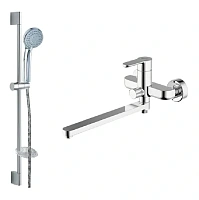 Комплект для ванной комнаты Bravat Stream F00411C