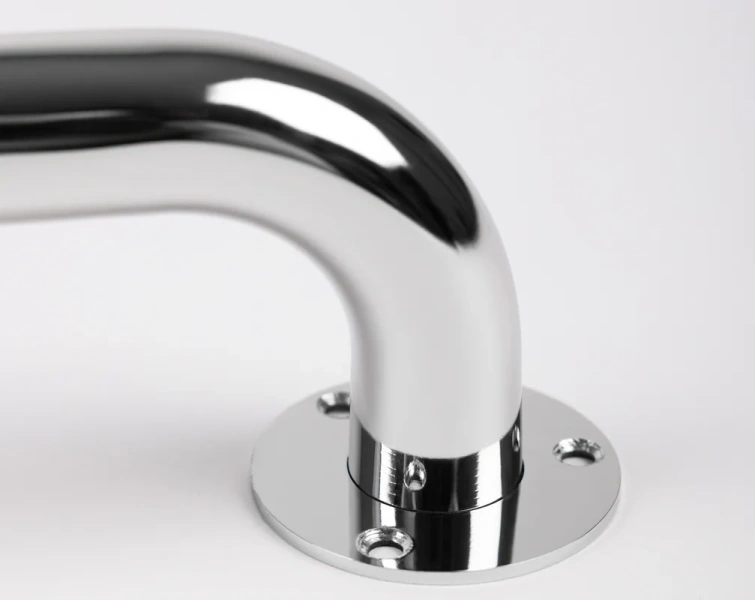 Поручень для ванной Акватек нержавеющая сталь POR-0000001 (детальная фотография), настенные