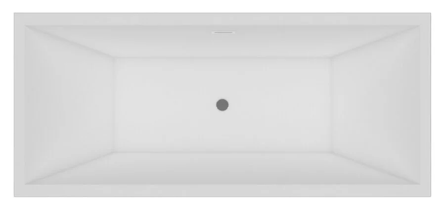 Ванна акриловая Artemis Tecla 170 x 74 см, отдельностоящая, белый матовый, 1.05.411.144.01.1.26 (детальная фотография), современныe, hi-tech
