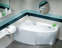 Ванна акриловая правая Ravak Asymmetric 150х100