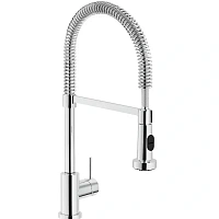 Смеситель для кухни Nobili Live нержавеющая сталь