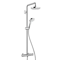 Душевая стойка Hansgrohe Croma Select S белый/хром