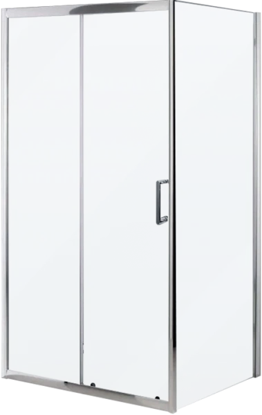 Душевой уголок BelBagno Uno 120х100 см стекло матовое UNO-AH-1-120/100-M-Cr (детальная фотография), современные, hi-tech