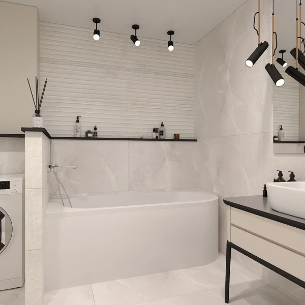 Ванна акриловая Lavinia Boho Art II 170x72.5 см правая 3713170R (детальная фотография), асимметричные