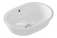 Раковина Cersanit Caspia 55 см белая, встраиваемая