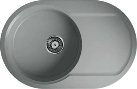 Мойка для кухни Omoikiri Manmaru-78-GR 78 см Leningrad Grey 4993360 (детальная фотография)