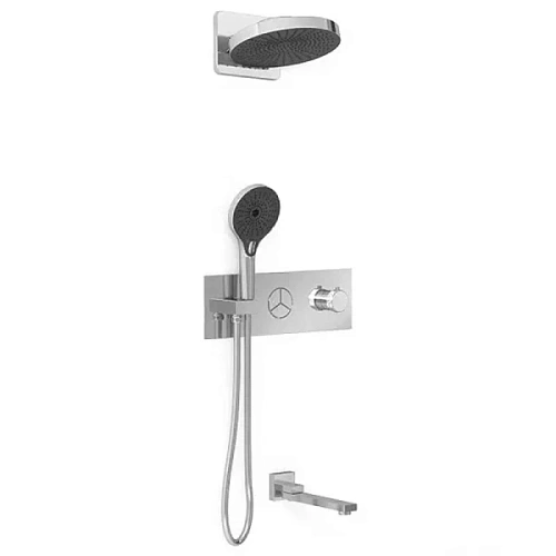 Душевой комплект Vincea хром - фото 1