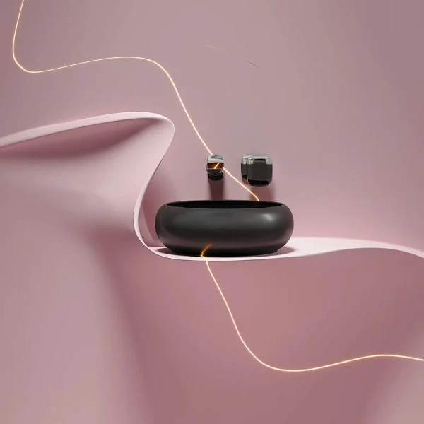 Раковина Ceramica Nova Element 36 см черная матовая CN6050MB (детальная фотография), из санфарфора