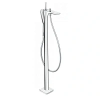 Смеситель для ванны напольный хром Hansgrohe PuraVida