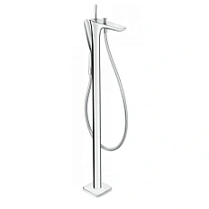 Смеситель для ванны напольный хром Hansgrohe PuraVida