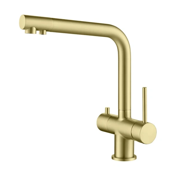 Смеситель для питьевой воды Timo Saona золото матовое 2396/17F (детальная фотография)