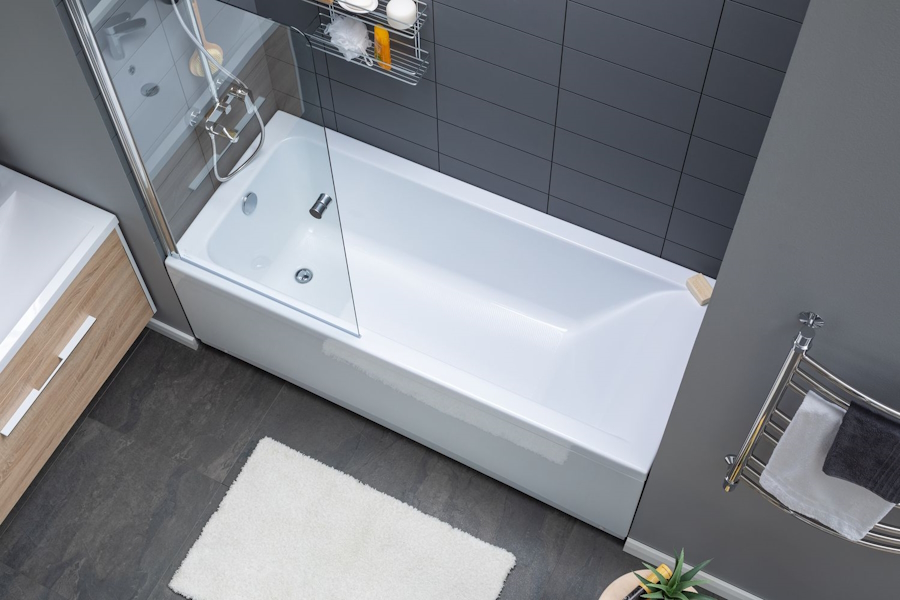 Ванна акриловая Aquanet Bright 165х70 см прямоугольная 229217 (детальная фотография), в наличии