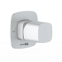 Смеситель для душа WasserKRAFT Saale белый матовый